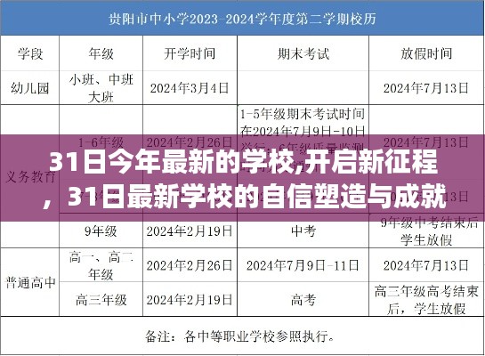 新征程启航，最新学校31日自信塑造与成就之旅