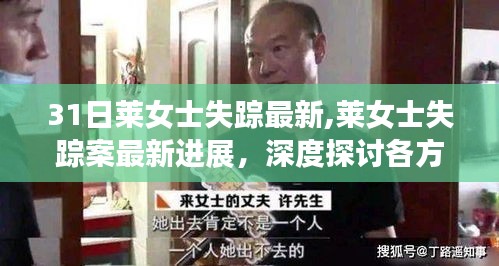 莱女士失踪案最新进展揭秘，深度剖析多方观点与探寻真相之路