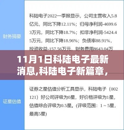 科陆电子最新动态，11月1日的温馨日常与友情纽带开启新篇章