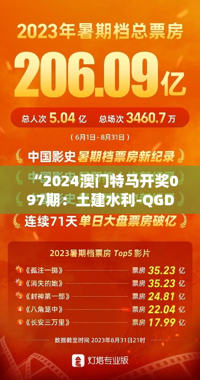 “2024澳门特马开奖097期：土建水利-QGD68.770电影版揭晓”