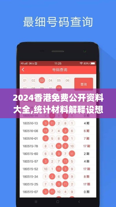 2024香港免费公开资料大全,统计材料解释设想_ONL95.844创新版