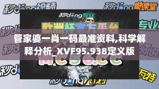 管家婆一肖一码最准资料,科学解释分析_XVF95.938定义版