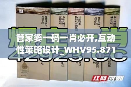 管家婆一码一肖必开,互动性策略设计_WHV95.871旅行版