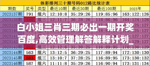 白小姐三肖三期必出一期开奖百度,高效管理解答解释计划_GTH4.59.91本地版