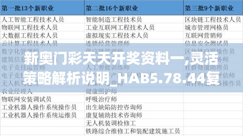 新奥门彩天天开奖资料一,灵活策略解析说明_HAB5.78.44复古版