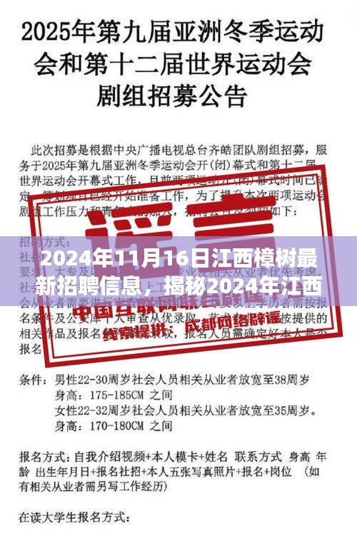 揭秘江西樟树顶尖招聘背后的科技新星，全新科技产品介绍体验之旅与最新招聘信息发布（2024年）