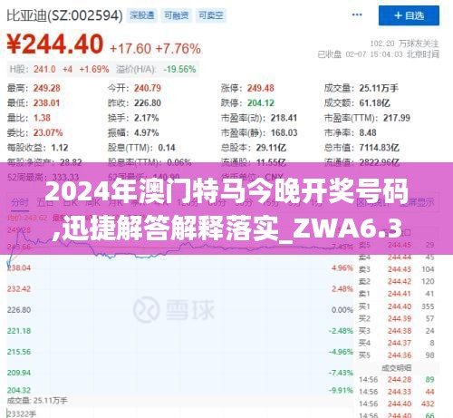 2024年澳门特马今晚开奖号码,迅捷解答解释落实_ZWA6.36.86轻奢版