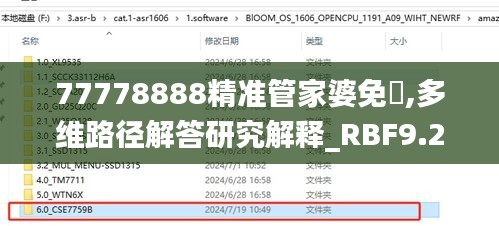 77778888精准管家婆免費,多维路径解答研究解释_RBF9.27.49愉悦版