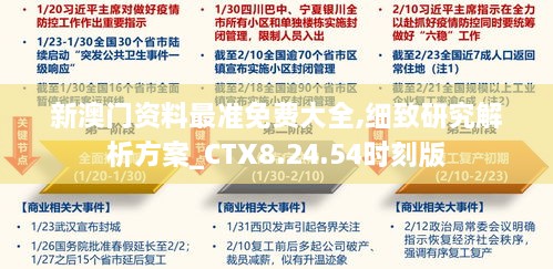 新澳门资料最准免费大全,细致研究解析方案_CTX8.24.54时刻版