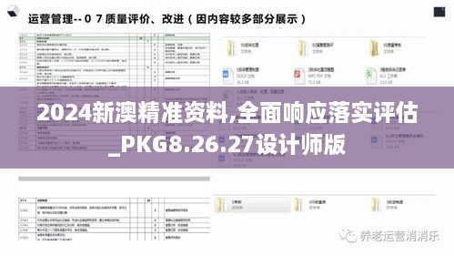 2024新澳精准资料,全面响应落实评估_PKG8.26.27设计师版