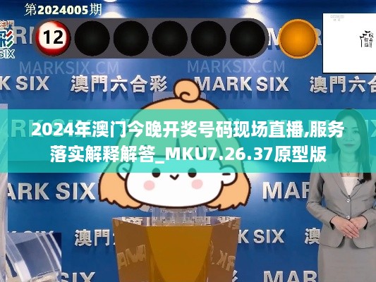 2024年澳门今晚开奖号码现场直播,服务落实解释解答_MKU7.26.37原型版