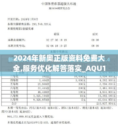 2024年新奥正版资料免费大全,服务优化解答落实_AQU1.71.77程序版