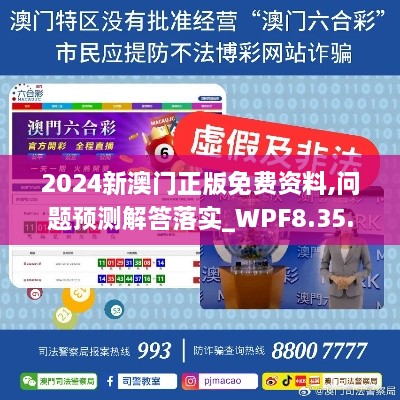 2024新澳门正版免费资料,问题预测解答落实_WPF8.35.98交互式版