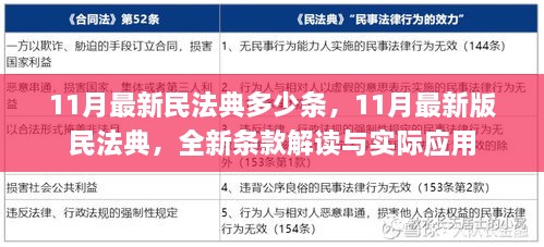 最新民法典解读，全新条款解读与实际应用，涵盖11月最新版民法典条文解析