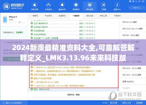 2024新澳最精准资料大全,可靠解答解释定义_LMK3.13.96未来科技版