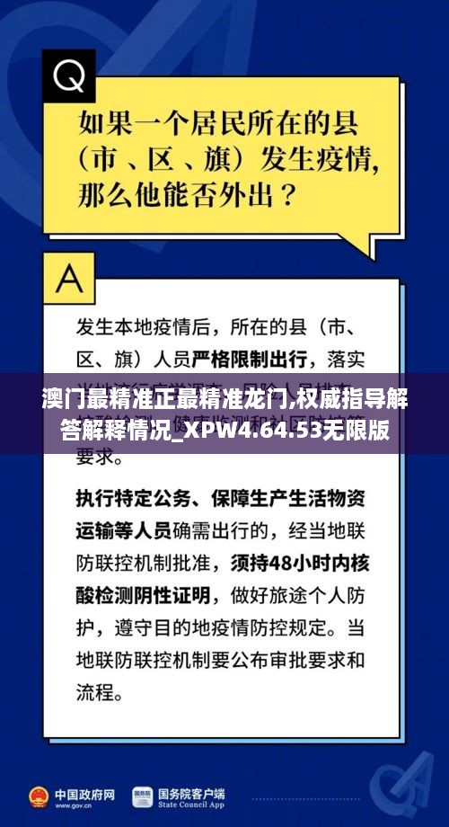 澳门最精准正最精准龙门,权威指导解答解释情况_XPW4.64.53无限版