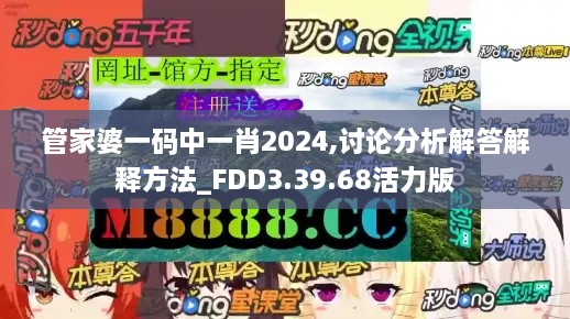 管家婆一码中一肖2024,讨论分析解答解释方法_FDD3.39.68活力版