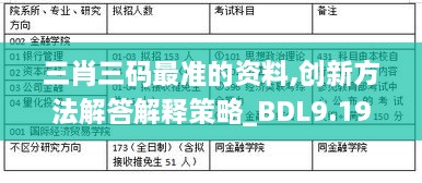 三肖三码最准的资料,创新方法解答解释策略_BDL9.19.74沉浸版