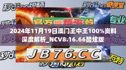 2024年11月19日澳门王中王100%资料深度解析_NCV8.16.66酷炫版