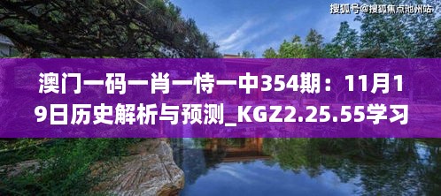 澳门一码一肖一恃一中354期：11月19日历史解析与预测_KGZ2.25.55学习版