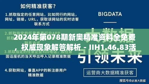 2024年第078期新奥精准资料全免费，权威现象解答解析 - IIH1.46.83活动版