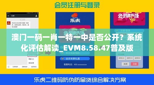 澳门一码一肖一特一中是否公开？系统化评估解读_EVM8.58.47普及版