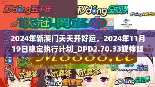 2024年新澳门天天开好运，2024年11月19日稳定执行计划_DPD2.70.33媒体版本