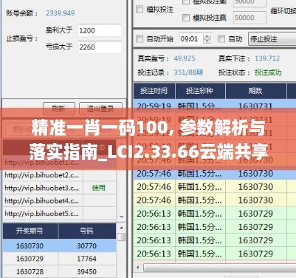 精准一肖一码100, 参数解析与落实指南_LCI2.33.66云端共享版