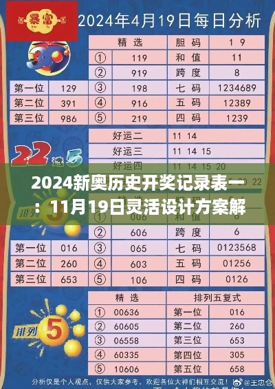 2024新奥历史开奖记录表一：11月19日灵活设计方案解析_YYL8.74.21专用版