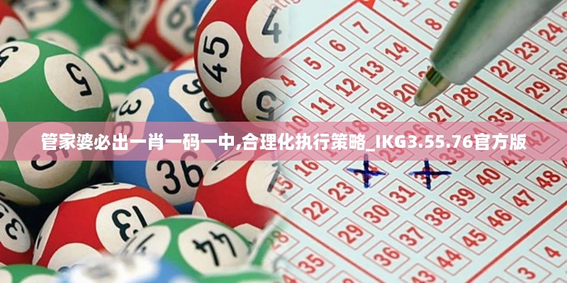 管家婆必出一肖一码一中,合理化执行策略_IKG3.55.76官方版