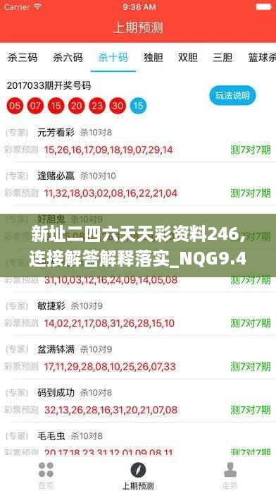 新址二四六天天彩资料246,连接解答解释落实_NQG9.40.94闪电版