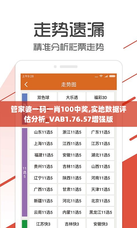 管家婆一码一肖100中奖,实地数据评估分析_VAB1.76.57增强版