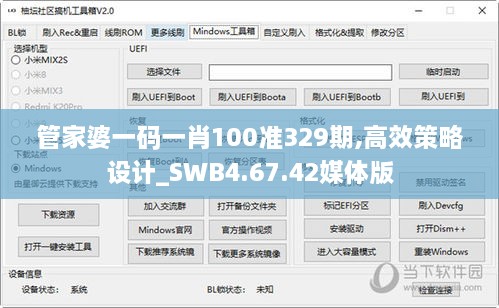 管家婆一码一肖100准329期,高效策略设计_SWB4.67.42媒体版