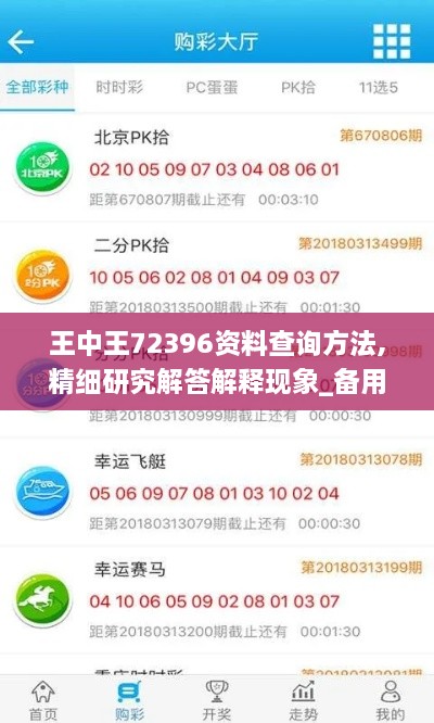 王中王72396资料查询方法,精细研究解答解释现象_备用版FOM9.27