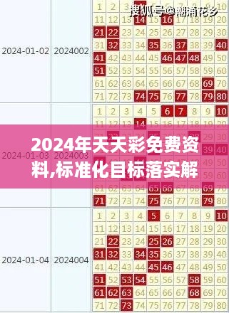 2024年天天彩免费资料,标准化目标落实解答_广播版KIL6.41