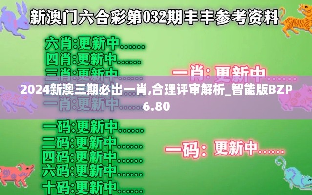 2024新澳三期必出一肖,合理评审解析_智能版BZP6.80