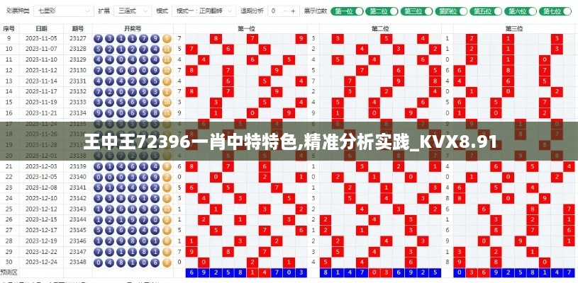 王中王72396一肖中特特色,精准分析实践_KVX8.91