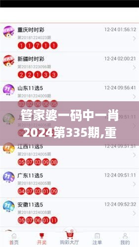 管家婆一码中一肖2024第335期,重点解答现象探讨_IQW5.32.62媒体版