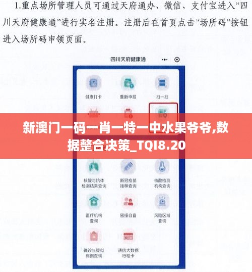 新澳门一码一肖一特一中水果爷爷,数据整合决策_TQI8.20