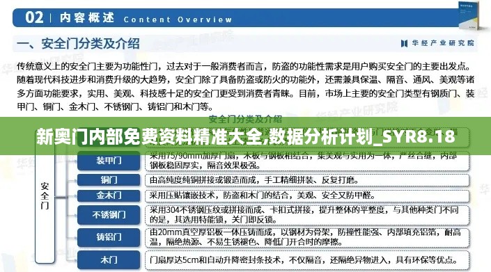 新奥门内部免费资料精准大全,数据分析计划_SYR8.18