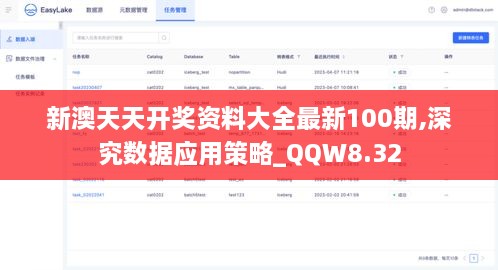 新澳天天开奖资料大全最新100期,深究数据应用策略_QQW8.32