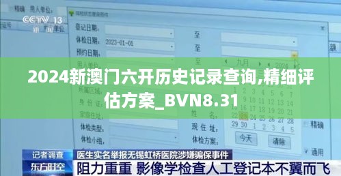 2024新澳门六开历史记录查询,精细评估方案_BVN8.31