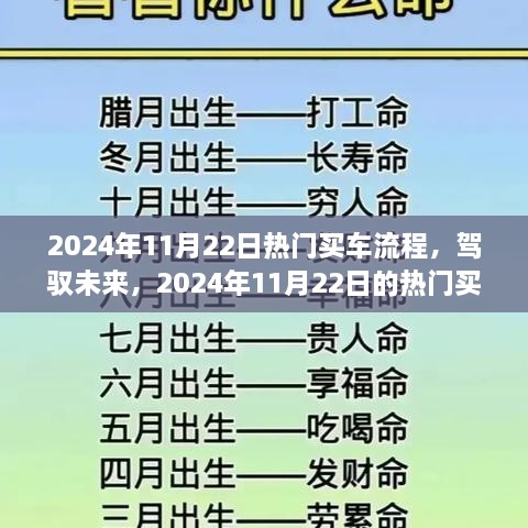 2024年11月22日热门买车流程，驾驭未来，2024年11月22日的热门买车流程，如何在学习中拥抱变化，自信地开启新征程