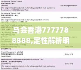 马会香港7777788888,定性解析明确评估_外观版HHC2.64