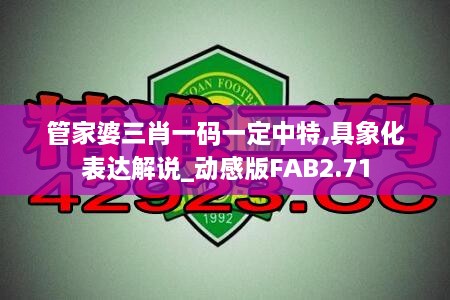 管家婆三肖一码一定中特,具象化表达解说_动感版FAB2.71