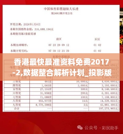 香港最快最准资料免费2017-2,数据整合解析计划_投影版XGY9.60