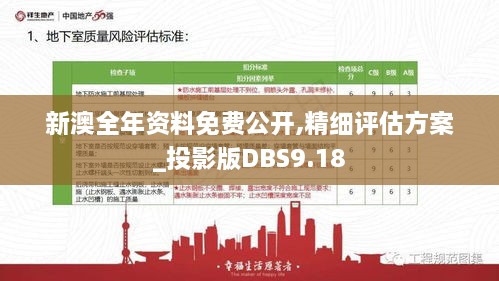 新澳全年资料免费公开,精细评估方案_投影版DBS9.18