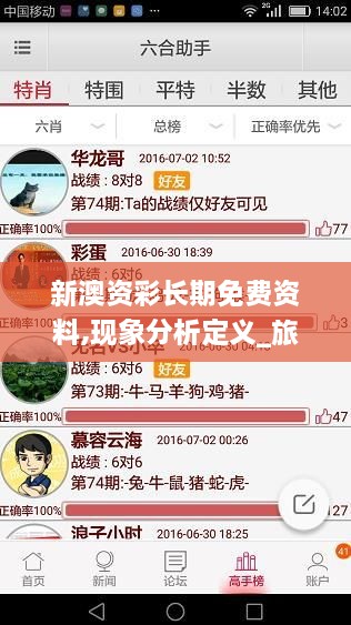 新澳资彩长期免费资料,现象分析定义_旅行助手版DDW9.52