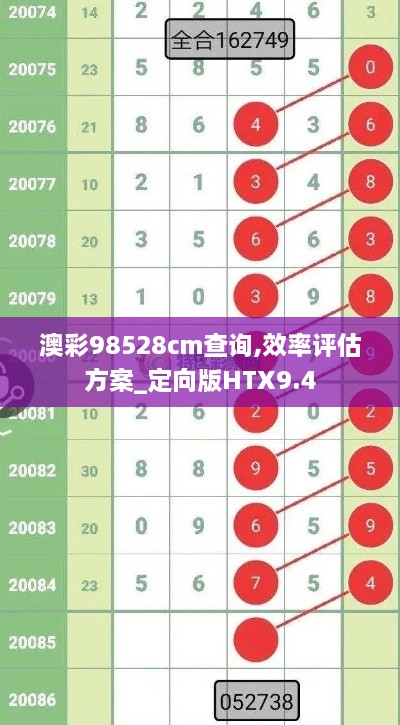 澳彩98528cm查询,效率评估方案_定向版HTX9.4