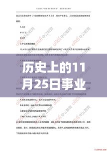 历史上的11月25日事业编考试试题全面评测与介绍，最新试题解析及介绍